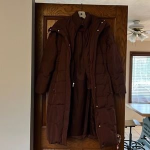 Women’s Plum Colored Cole Haan Winter Coat